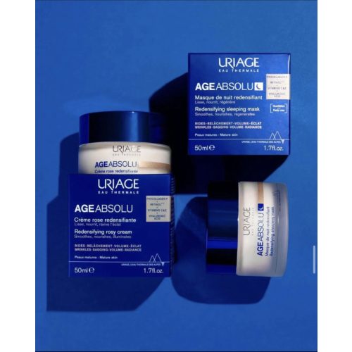 Uriage Age Absolu bőrtömörséget fokozó, ránctalanító éjszakai krém maszk 50ml