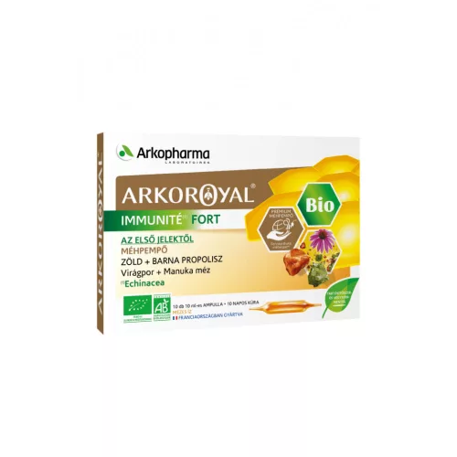 Arkoroyal bio immunité fort ampulla propolisszal 20x10ml
