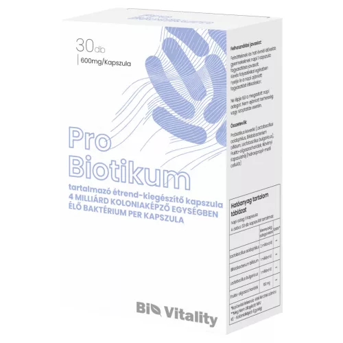 Bio Vitality Probiotikum kapszula 30x