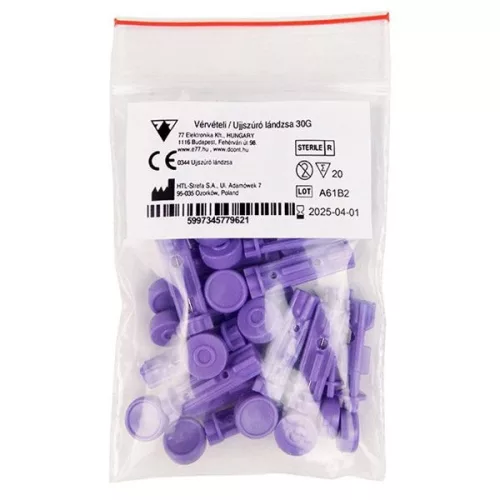 Droplet vérvételi lándzsa 20x 77 Elektronika