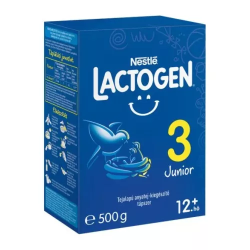 Lactogen Junior 3 tejalapú italpor 12+ 500g