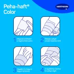 Peha-haft Color öntapadó kék kötésrögzítő pólya 10cmx4m