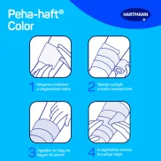   Peha-haft Color öntapadó kék kötésrögzítő pólya 10cmx4m