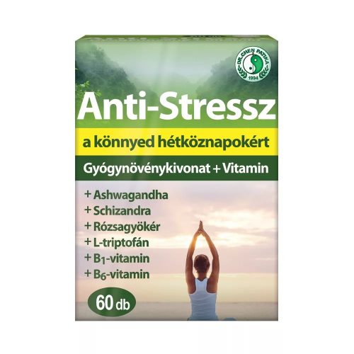 Dr.Chen Anti-Stressz Gyógynövény kivonat + Vitamin kapszula 60x