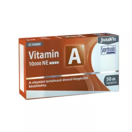 JutaVit A-vitamin 10000NE lágyzselatin kapszula 50x