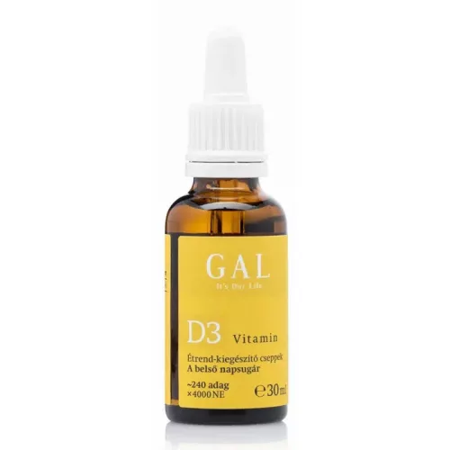 GAL D3-vitamin csepp 30ml