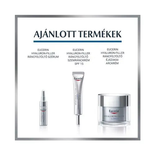 Eucerin Hyaluron-Filler Ráncfeltöltő nappali arckrém FF 30 50ml