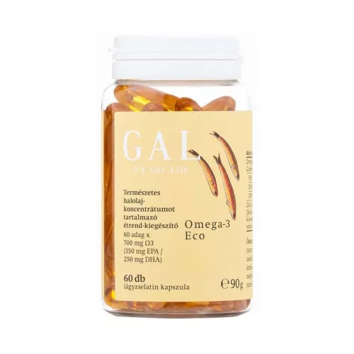 GAL Omega-3 Eco 700mg kapszula 60x