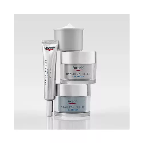 Eucerin Hyaluron-Filler Ráncfeltöltő éjszakai arckrém öko-utántöltő 50ml