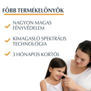   Eucerin Sun Sensitive protect dry Gyermek SPF50+ gélkrém 200ml