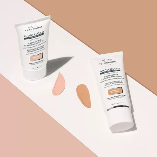 ESTHEDERM Photo Reverse fényvédő hiperpigmentált bőrre SPF50+ közepes bézs 50ml