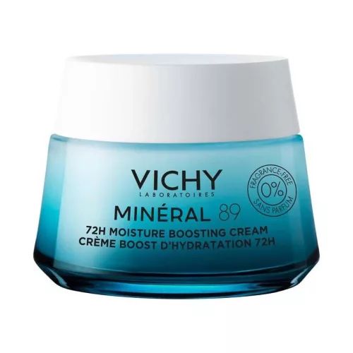 VICHY Minéral 89 72H hidratáló arckrém illatmentes 50ml