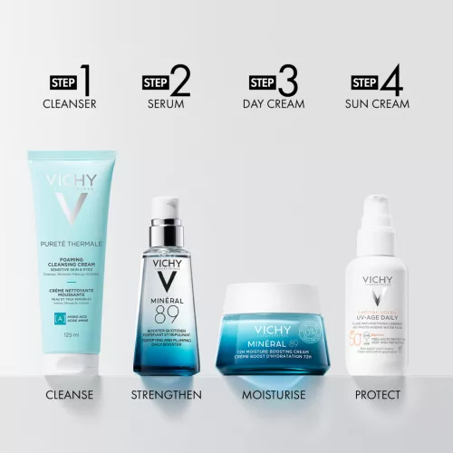 VICHY Minéral 89 Bőrerősítő és teltséget adó booster 75ml