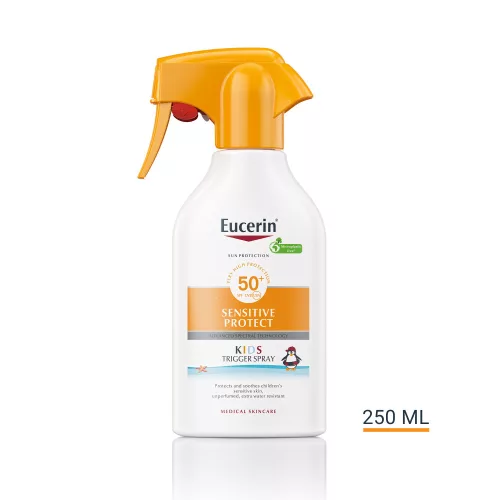 Eucerin Sun FF50 Sensitiv protect spray gyermek 250 ml