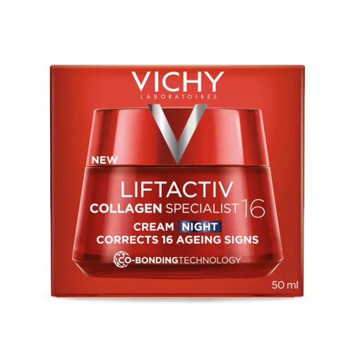 VICHY Liftactiv Collagen Specialist 16 éjszakai arckrém 50ml