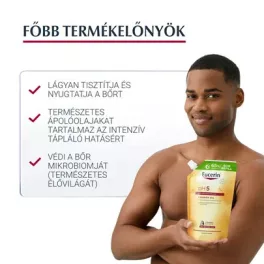 Eucerin pH5 Olajtusfürdő 400ml öko-utántöltő 400ml