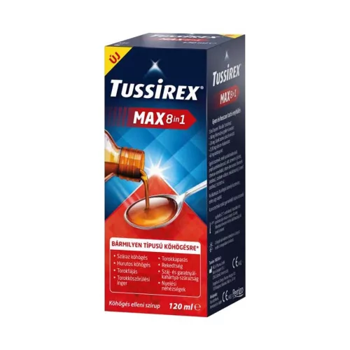 TussiRex Max 8in1 szirup 120ml