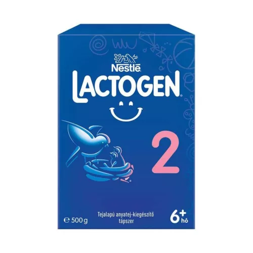 Lactogen 2 tejalapú anyatej-kiegészítő tápszer 6 hónapos kortól 500g