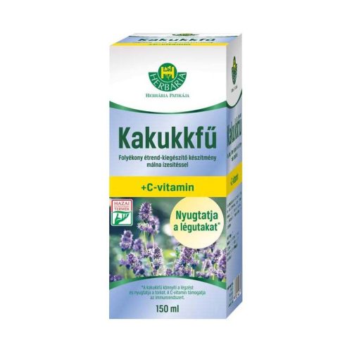 Herbária Kakukkfű szirup málna ízű 150ml