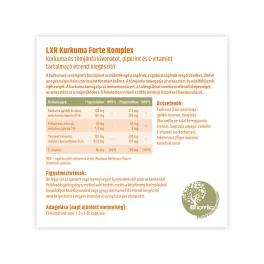 LXR Kurkuma Forte Komplex 60x