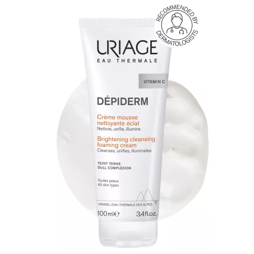 Uriage Dépiderm ragyogást fokozó habzó lemosó 100ml 