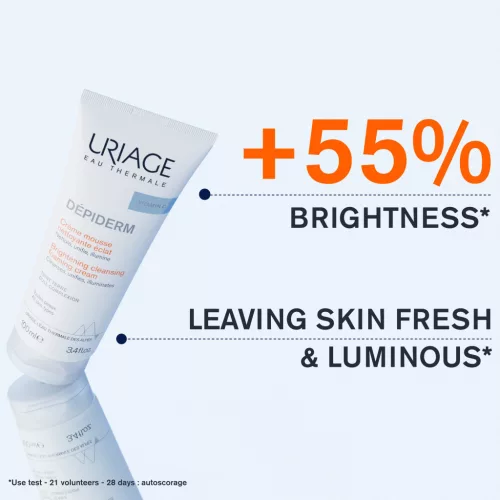 Uriage Dépiderm ragyogást fokozó habzó lemosó 100ml 
