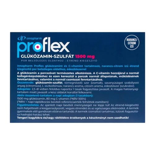 Vitaplus Proflex Glükozamin-szulfát 1500mg + C-vitamin por 60x