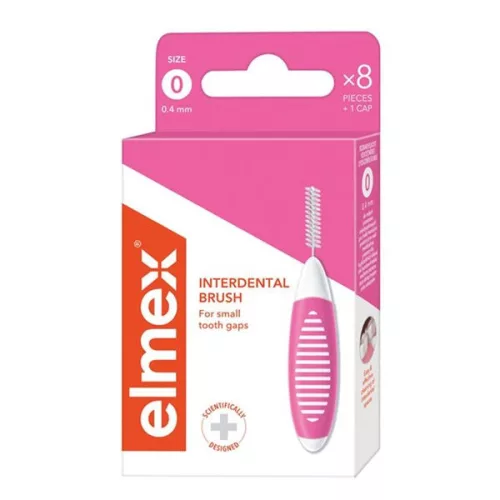 Elmex fogköztisztító kefe 0, 4 mm 8x