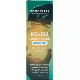 Nordvital D3+K2 csepp 30ml