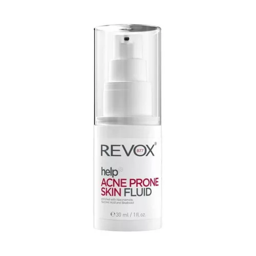 REVOX B77 Help Bőrápoló Fluid Aknéra hajlamos bőrre 30ml