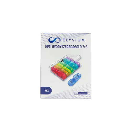 Elysium heti gyógyszeradagoló 7x3