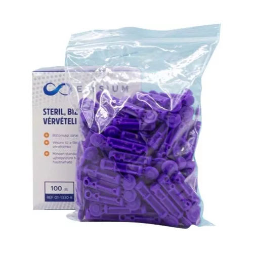 Elysium steril vérvételi lándzsa 30G 100x