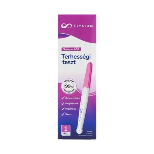 Elysium terhességi gyorsteszt 20mlU/ml 1x