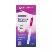Elysium terhességi gyorsteszt tesztcsík 20mlU/ml 2x