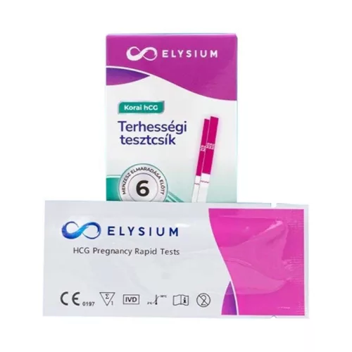 Elysium korai terhességi tesztcsík 10mlU/ml 2x