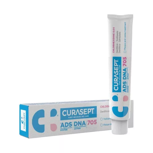 Curasept ADS DNA 705 klórhexidin tartalmú fogkrém gél 75ml