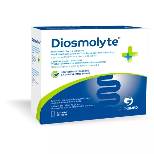 Diosmolyte por belsőleges szuszpenzióhoz 12x