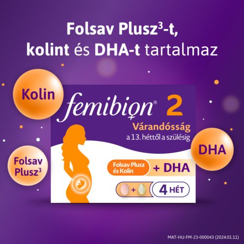 Femibion 2 Várandósság kapszula+ filmtabletta 28+28 