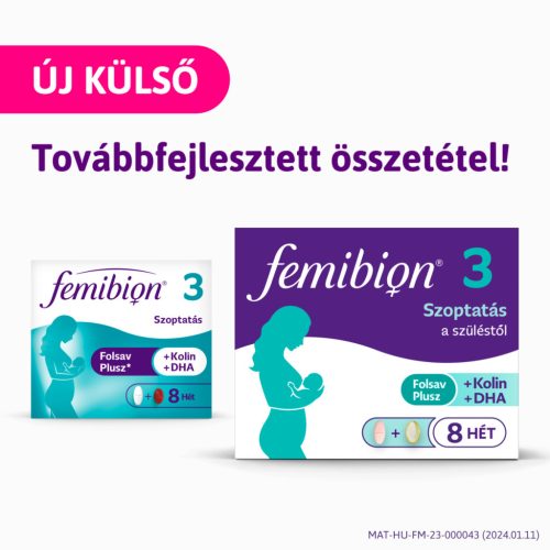 Femibion 3 Szoptatás kapszula és filmtabletta 28+28 