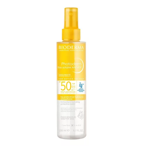 Bioderma Photoderm Eau Solaire ANTI-OX SPF50 spray 200ml