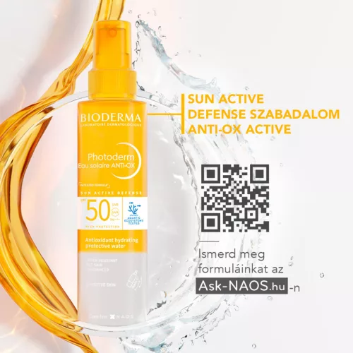Bioderma Photoderm Eau Solaire ANTI-OX SPF50 spray 200ml