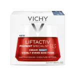 VICHY Liftactiv B3 Bőrtónus korrigáló éjszakai arckrém retinollal 50ml