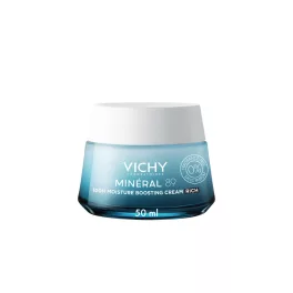   VICHY Minéral 89 Akár 100 órás hidratáló arckrém gazdag állag-illatmentes 50 ml