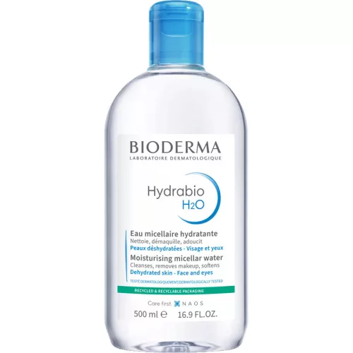 Bioderma Hydrabio H2O arc- és sminklemosó 500ml