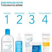Bioderma Hydrabio H2O arc- és sminklemosó 500ml