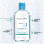 Bioderma Hydrabio H2O arc- és sminklemosó 500ml