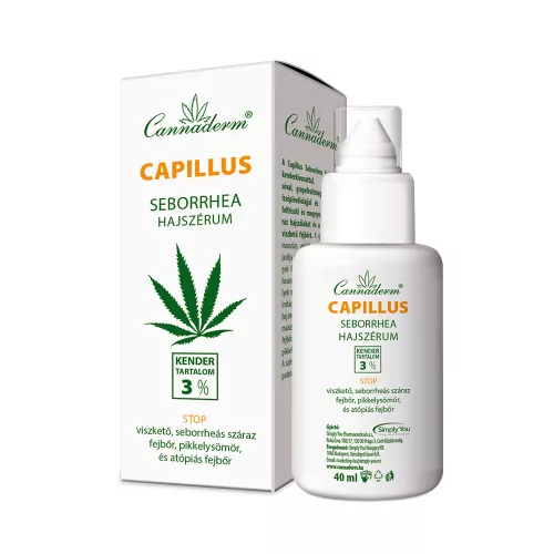 Cannaderm Capillus seborrhea hajszérum 40ml