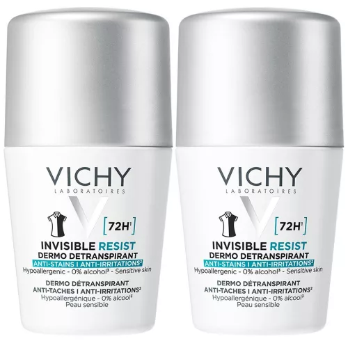 VICHY Invisible Resist Antiperspirant duopack 2X50ml
