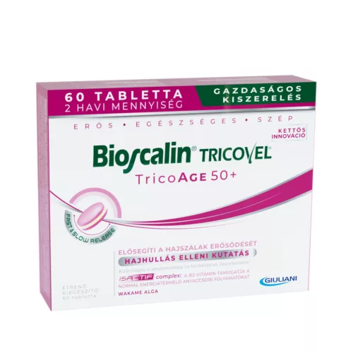 Bioscalin Tricovel TricoAge 50+ tabletta 2x30