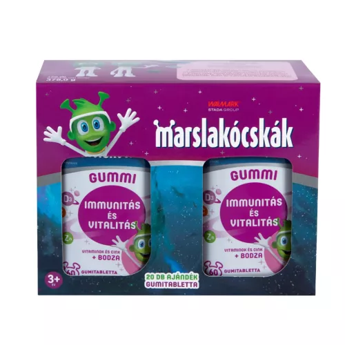 Marslakócskák Gummi bodzás gumitabletta 120x